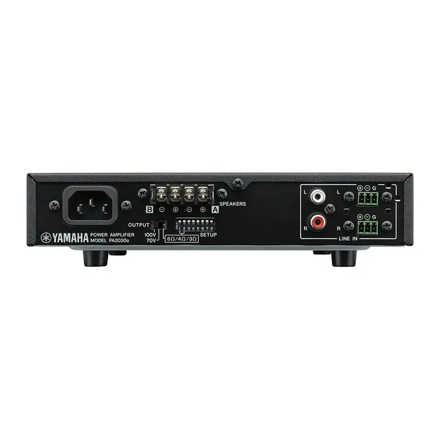 Yamaha effektforsterker 3,4,8ohm/100V 60W-100V, 2x30W lav ohmig 