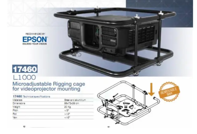 Euromet Rigging cage Epson L-1000/PU Kalibro 