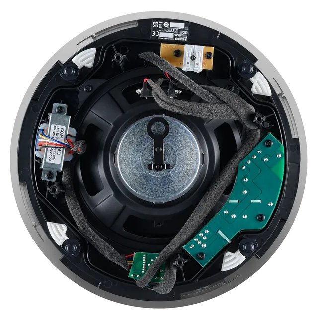 Yamaha VC8NW innfelt takhøyttaler, hvit 16Ohm/100V,8",100/12W,111dB SPL,stk 