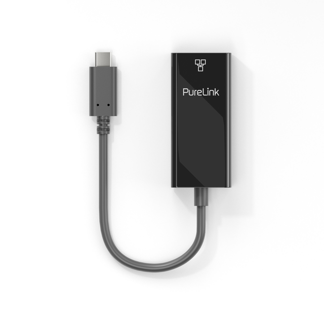 Premium aktiv 1G USB-C til RJ45 Ethernet-portredder/adapter.USB-C v3.2 