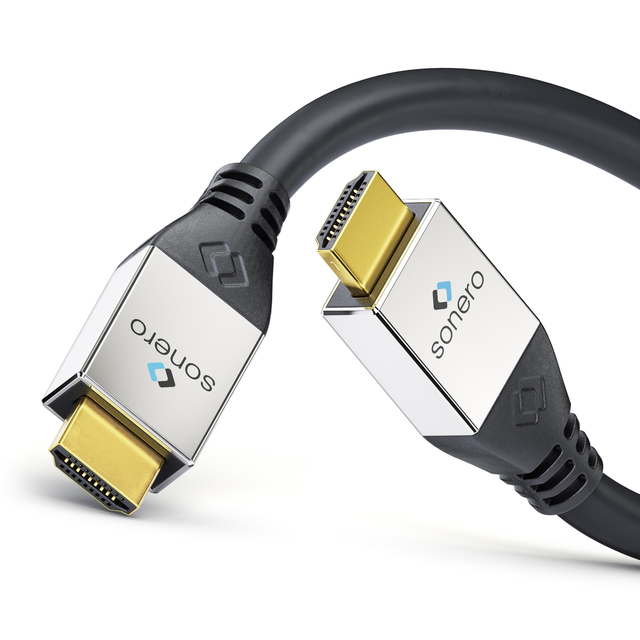 Sonero 4K HDMI kabel 1mtr 4K / UltraHD / 2160p @60Hz, 8bit, 4:4:4 