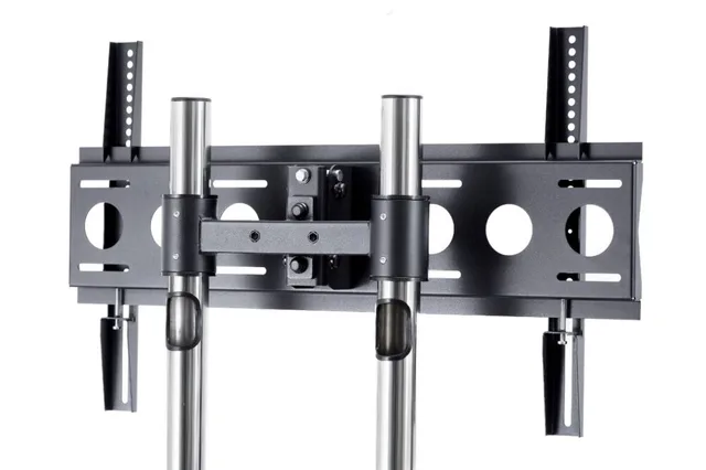 Edbak Trolley for Screen 40-75" VESA600x400,80kg,tilt 