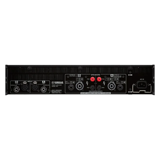 Yamaha PX3 effektforsterker filters, delay, limiter, 2x500W@4O 