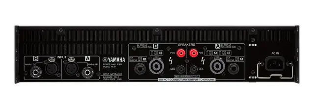 Yamaha PX8 effektforsterker filters, delay, limiter, 2x1050W@4O 