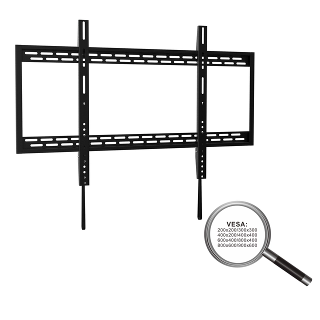 Puremount Wallmount Max VESA 900x600, 100kg 60-98" 