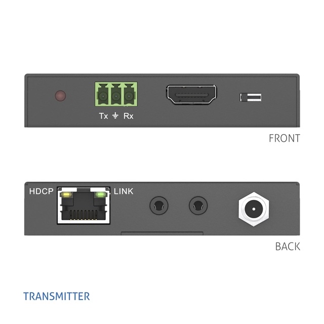 PureTools HDBaseT Extender KIT 10,2Gps 4K@30/4K@60Hz (4:2:0),4K40m 1080p 70m 