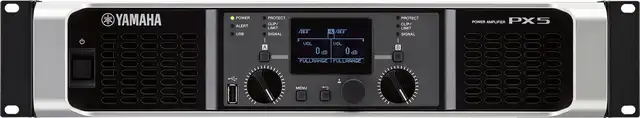 Yamaha PX5 effektforsterker filters, delay, limiter, 2x800W@4O 