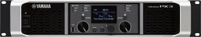 Yamaha PX3 effektforsterker filters, delay, limiter, 2x500W@4O 