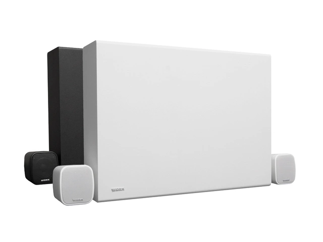 Work NEO SET 100 WHITE BT Sattelitt system med SUB og Bluetooth 