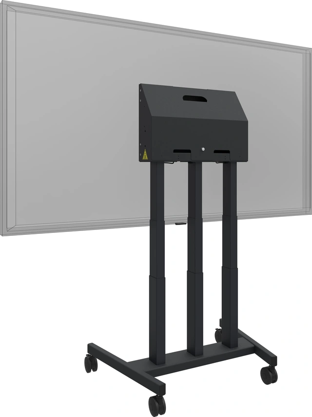 SmartMetals Floor lift on wheels, max 98 max 180kg Black 