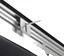 KingPin rammesp. lerret 16:10 200x125 93" semsket sort kant